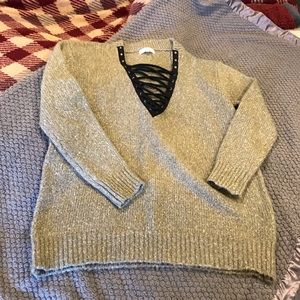 Entro strappy front sweater